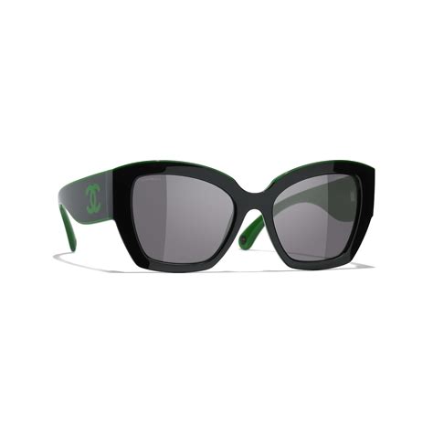 CHANEL Sunglasses: Butterfly Sunglasses, nylon fibre 6058 — 